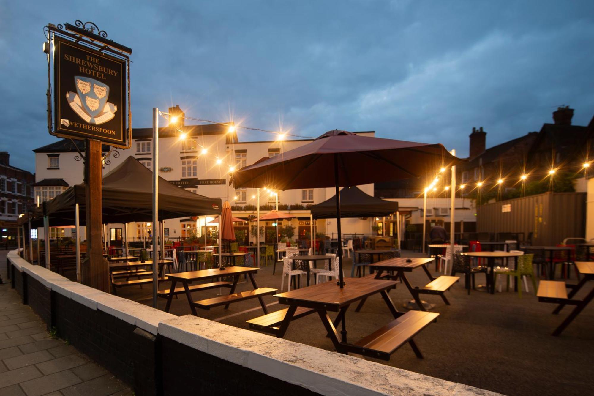 The Shrewsbury Hotel Wetherspoon Ngoại thất bức ảnh