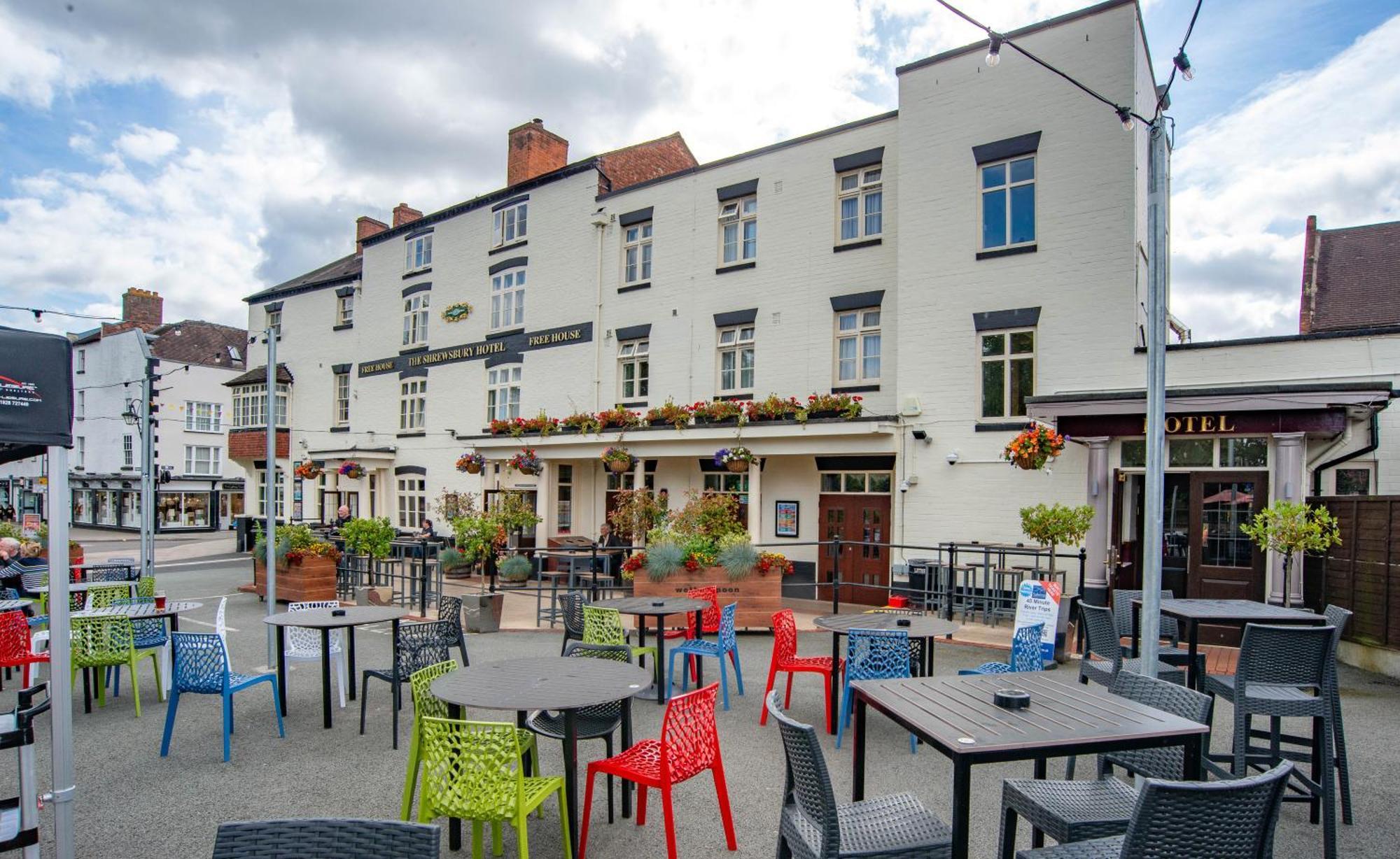 The Shrewsbury Hotel Wetherspoon Ngoại thất bức ảnh